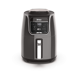 <div style="height:180px;"><h3 class="ptitle"><strong>Ninja Air Fryer</strong></h3></br><p class="pdesc">Ninja AF161 Max XL Air Fryer that Cooks, Crisps, Roasts, Bakes, Reheats and Dehydrates, with 5.5 Quart Capacity, and a High Gloss Finish</p> </br> <p class="points">POINTS: 200</p> </div>