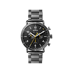 <div style="height:180px;">     <h3 class="ptitle"><strong>Shinola Black Dial Watch</strong></h3> </br>     <p class="pdesc">The 45mm Canfield Sport is a timeless classic. Complexity is stripped down to clean, bold design.</p> </br>     <p class="points">POINTS: 1650</p> </div>